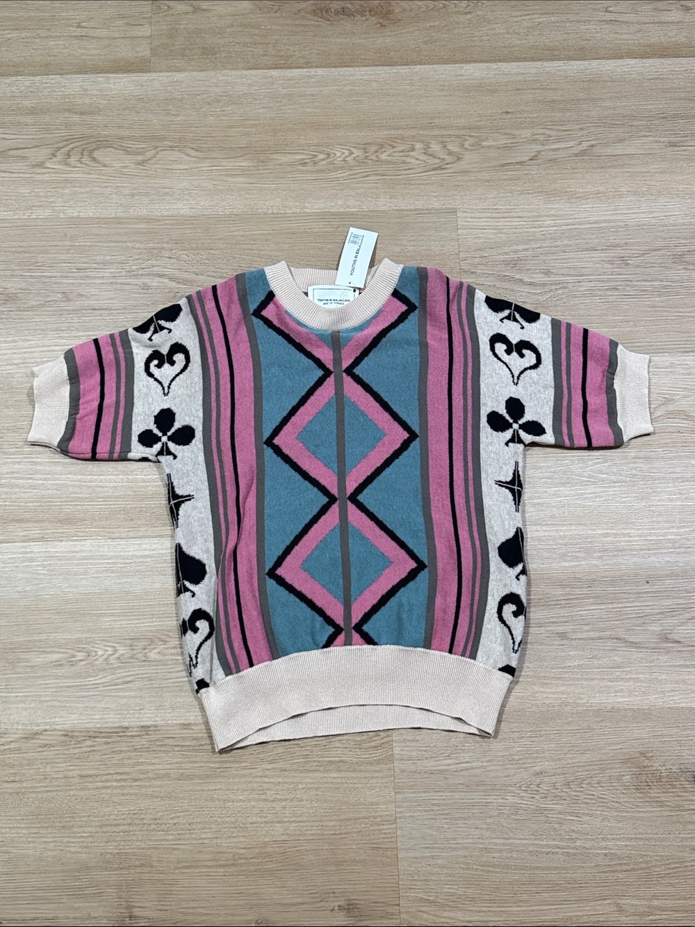 Youths in Balaclava Knitted Short Sleeve